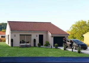 CELLULE –  Maison 86 m2, 3 chambres, garage