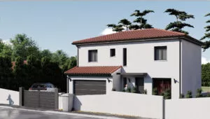 MOZAC – Maison 5 pièces 95 m2 garage