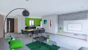 Perignat Les Sarliève – Maion 90m2 avec garage sur 543m2 de