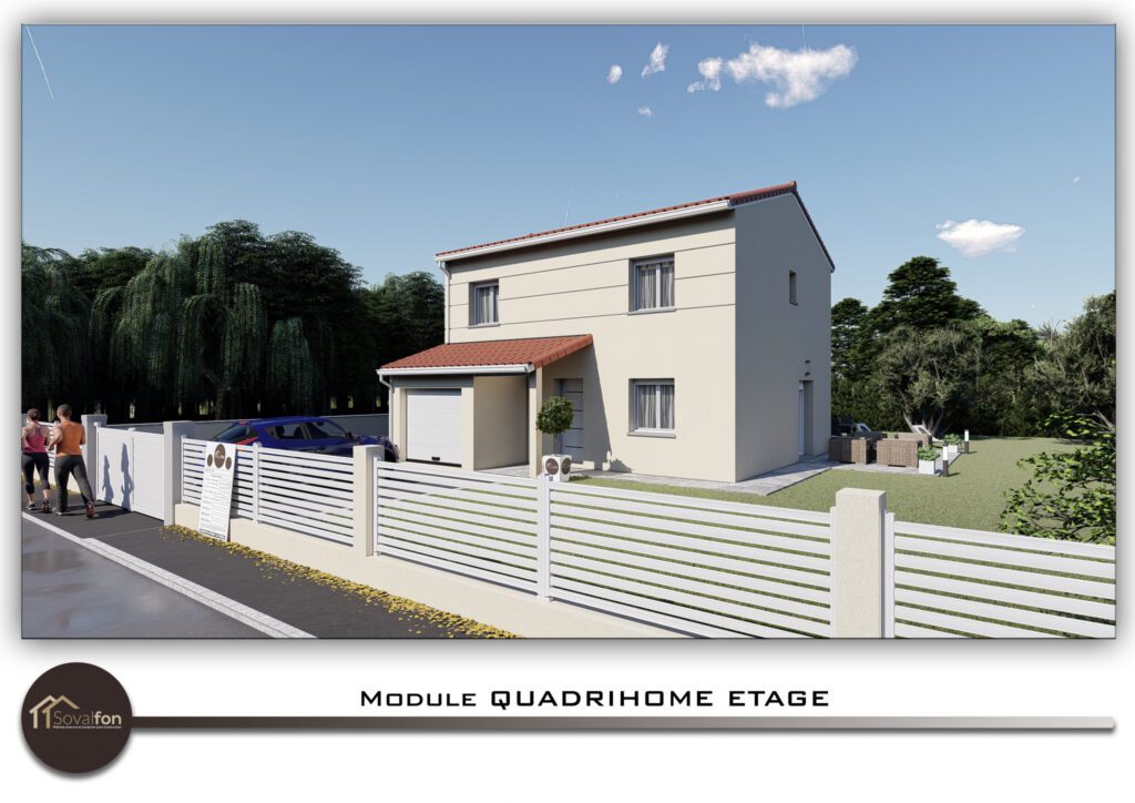 Montrodeix – Maison de 102m2 sur terrain de 554m2