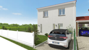 Maison 3 chambres, 89.50 m2 habitable